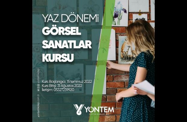 Yaz Dönemi Görsel Sanatlar Kursu