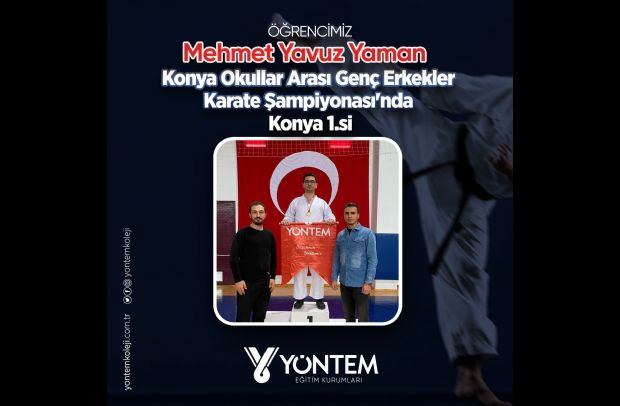 Konya Okullar Arası Genç Erkekler Karate Şampiyonası