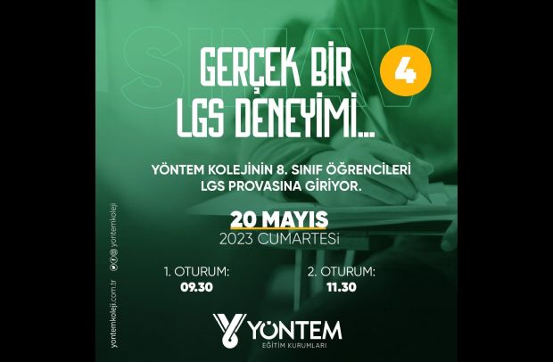 GERÇEK BİR LGS DENEYİMİ...
