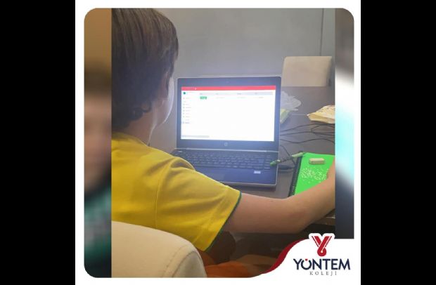 Yöntem Eğitim Kurumlarında 1 - 2 - 3 ve 4. sınıf öğrencileri Online  Yabancı Diller Sınavı'na girdi.