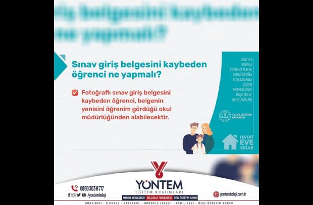 Millî Eğitim Bakanlığının LGS ile ilgili bilgilendirmesi...