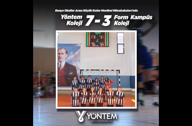 Konya Okullar Arası Küçük Kızlar Hentbol Müsabakaları