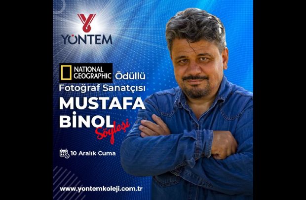  uluslararası AFIAP (fotoğraf Sanatçısı)  Mustafa Binol öğrencilerimiz ile buluşuyor.