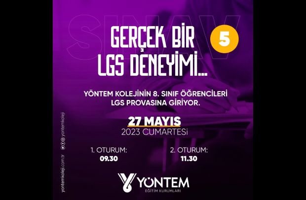 Gerçek bir LGS deneyimi...