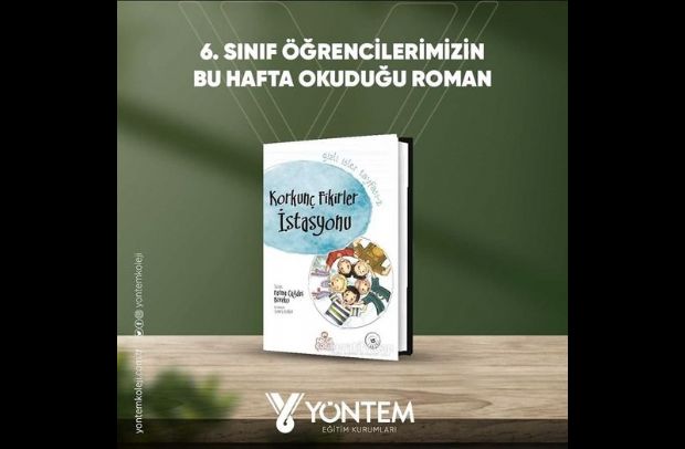 6.  sınıf öğrencilerimizin bu hafta okuduğu roman...