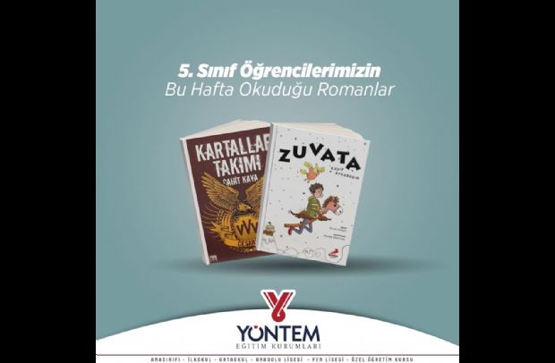 5. Sınıf öğrencilerimizin bu hafta okuduğu romanlar...