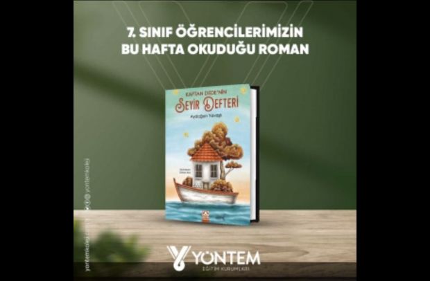7. Sınıf öğrencilerimizin bu hafta okuduğu roman...