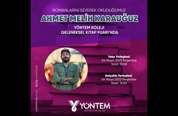 Ahmet Melih Karauğuz Yöntem Koleji Geleneksel Kitap Fuarında