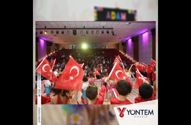 YÖNTEM KOLEJİNDE ANAOKULU YIL SONU PROGRAMI NEFESLERİ KESTİ.