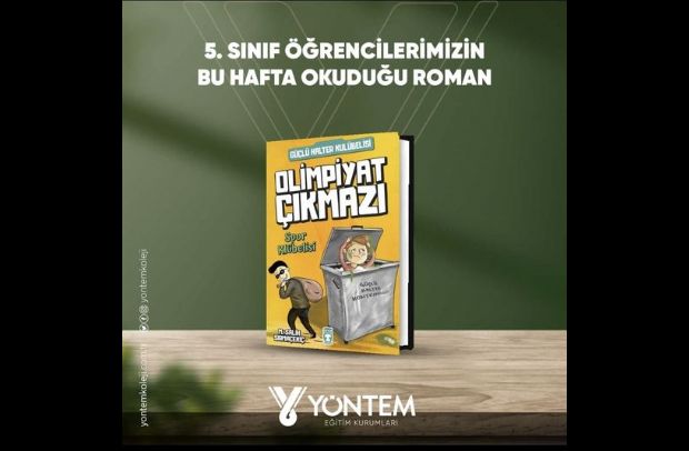 5.  sınıf öğrencilerimizin bu hafta okuduğu roman...
