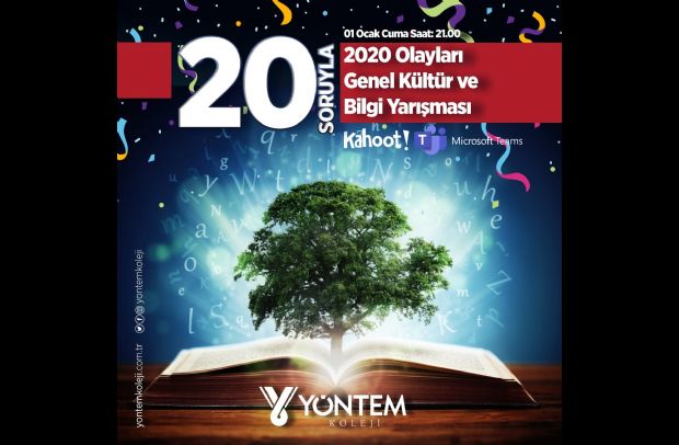 20 Soruyla 2020 Olayları Genel Kültür ve Bilgi Yarışması