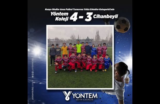 Konya Okullar Arası Futbol Turnuvası Yıldız Erkekler Kategorisi'nde 