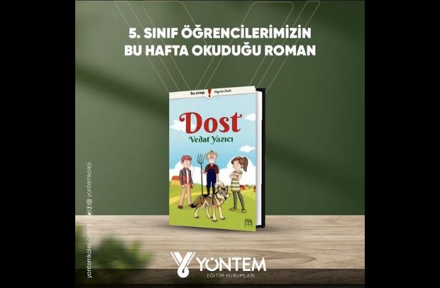5. sınıf öğrencilerimizin bu hafta okuduğu roman...
