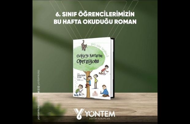 6. sınıf öğrencilerimizin bu hafta okuduğu roman...