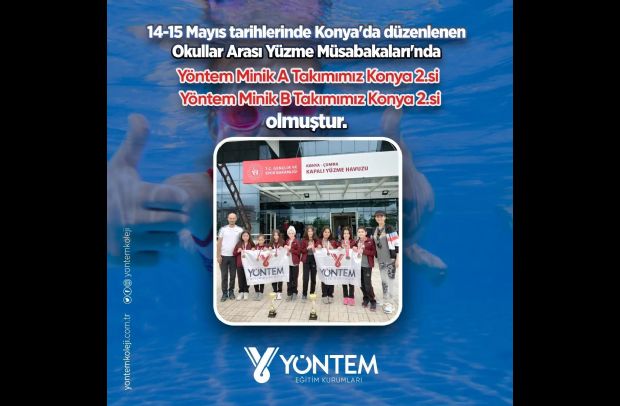 Takımımız Konya 2.si  olmuştur.