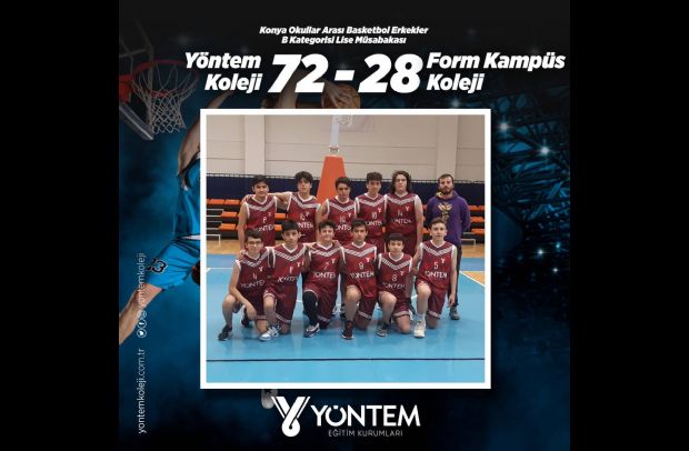Konya Okullar Arası Basketbol Erkekler B Kategorisi Lise Müsabakası