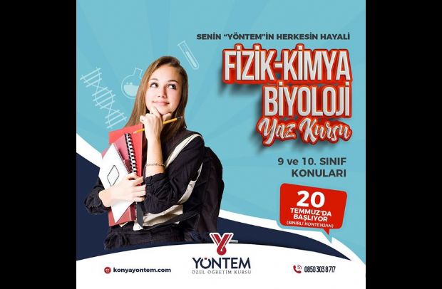 Yaz aylarını başarının Yöntem’i ile dolu dolu geçirmeye ne dersin?