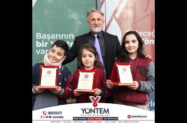 Mevlâna Haftası dolayısıyla Yöntem Eğitim Kurumları'nda Yarışma düzenlendi