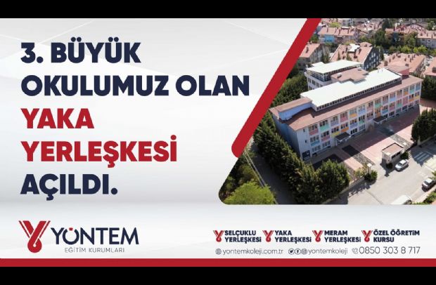 3.Büyük Okulumuz Olan Yaka Yerleşkesi Açıldı