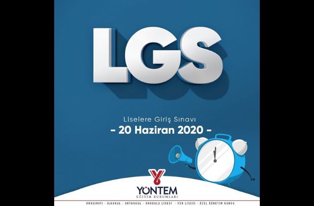LGS 20 Haziran 2020 'de yapılacak. 