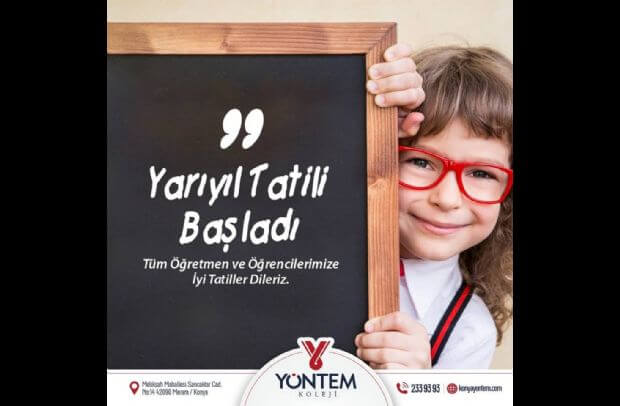 Yarıyıl Tatili Başladı.